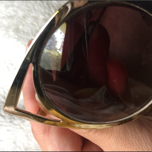 Quay Gold Invader cat eye sunglasses - Picture 4 of 8